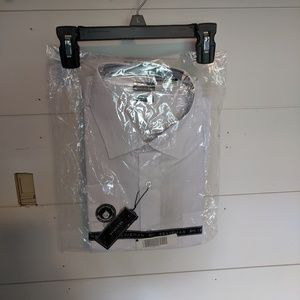 nwt Braveman long sleeve button down